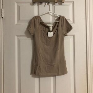 H&M Scoop Neck T-Shirt